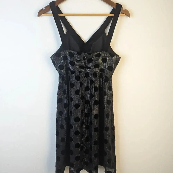Milly Babydoll Polka Dot Dress - 4 - Picture 4 of 7